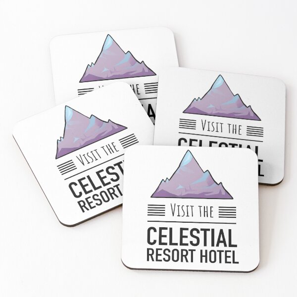 Item preview, Visit the Celestial Resort Hotel - Gamer design designed and sold by artbyvanna.
