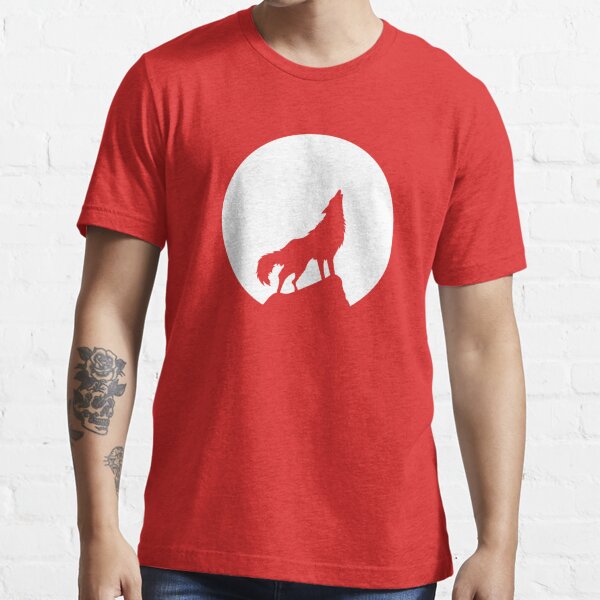 Full Moon Predator Forest Animal Wildlife Moonlight Wolf T-Shirt