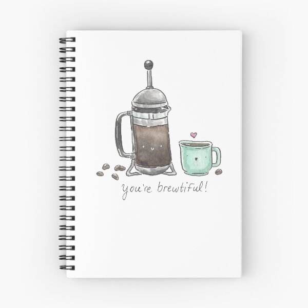 Item preview, You're brewtiful! Cute coffee art. designed and sold by DuryLuong.