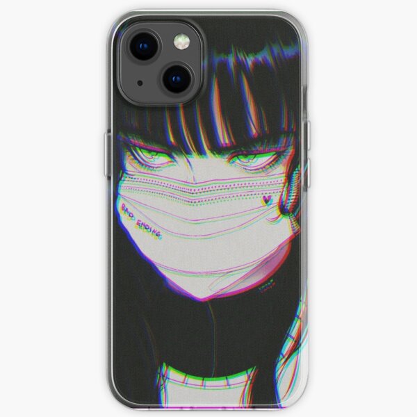 Masked Girl iPhone Soft Case