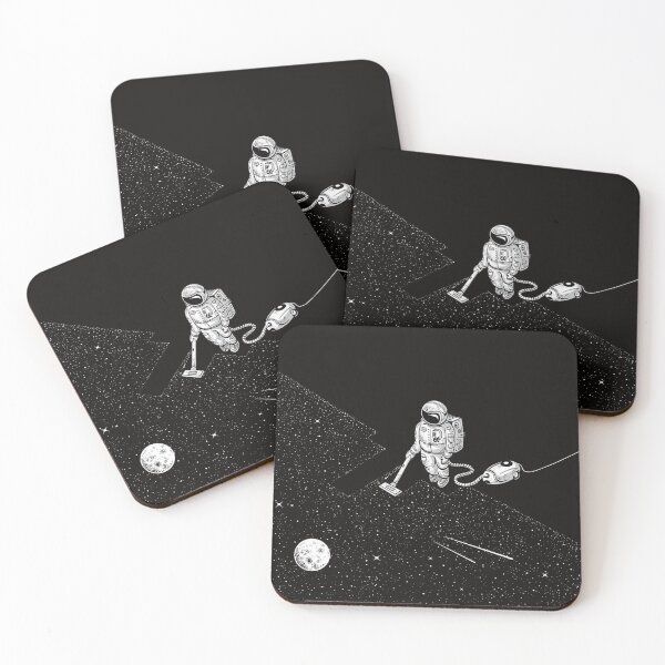 space cleaner Coasters (Set of 4)
