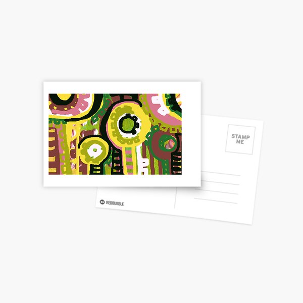 Yellow Trees Postcard