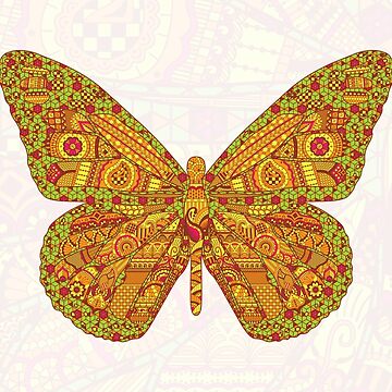Artwork thumbnail, Indian Monarch by Valerie Bennett