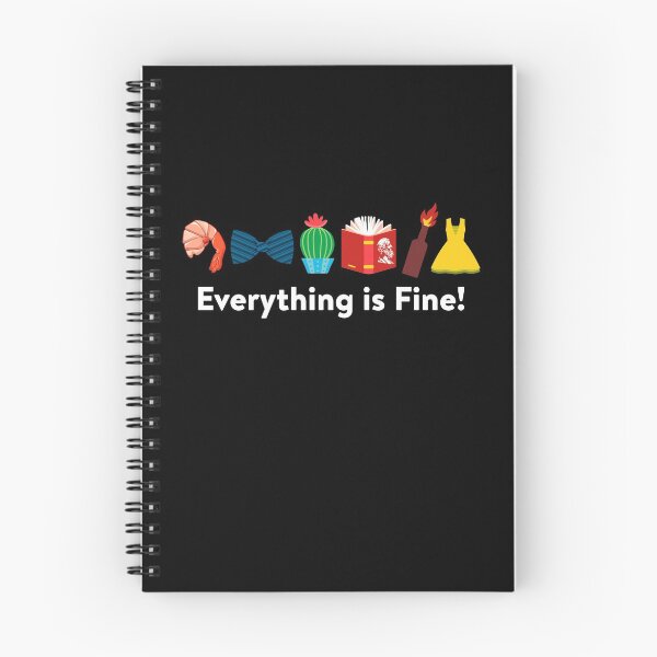 Item preview, Everything is Fine! designed and sold by machmigo.