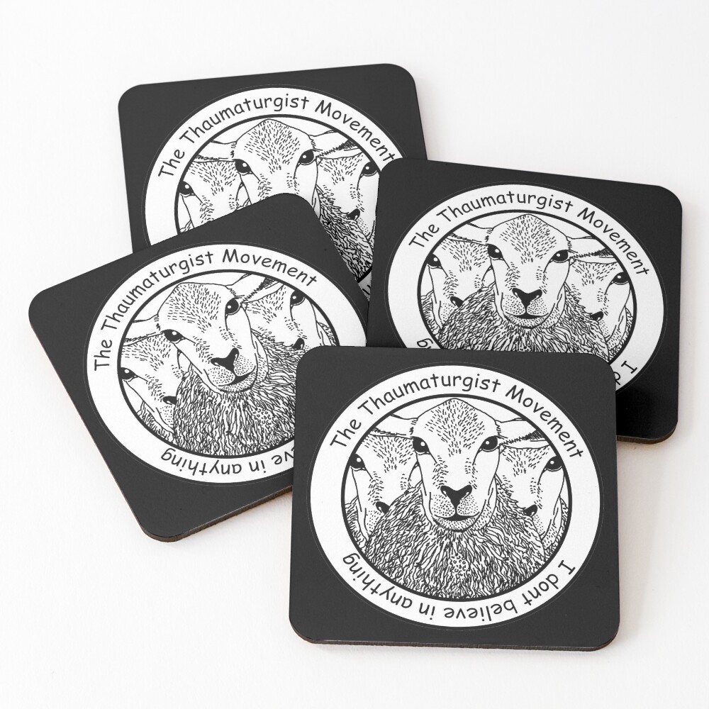 Item preview, Coasters (Set of 4) designed and sold by RUNICJOHN.