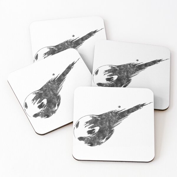 Item preview, Final Fantasy 7 - Meteor Logo (Chrome Design) designed and sold by Kamurata.