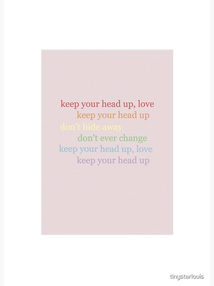 Perfect Now Louis Tomlinson Lyrics Art Board Print By Tinystarlouis Redbubble