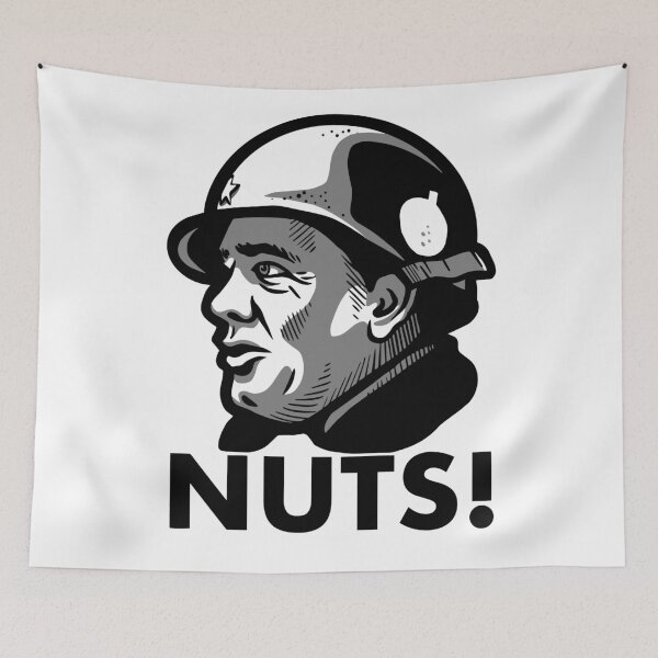 Item preview, Nuts! General McAuliffe designed and sold by HalpinDesign.