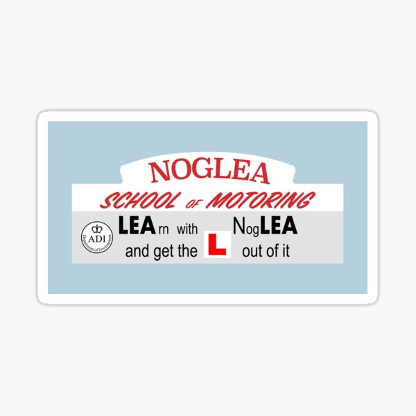 Noglea School of Motoring Sticker
