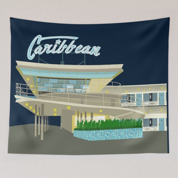 Item preview, Caribbean Motel designed and sold by jenbucheli.