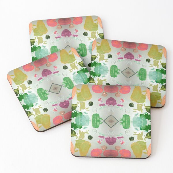 Item preview, flowergarden diamond amoeba 01/22/20 designed and sold by Shellaqua.