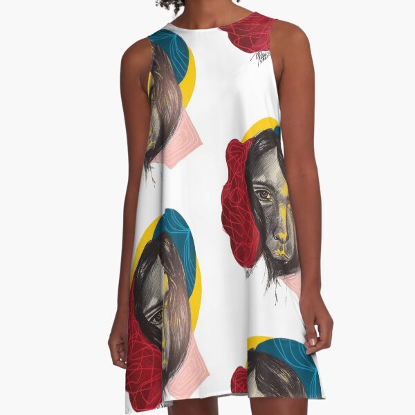 It's Just Noise A-Line Dress