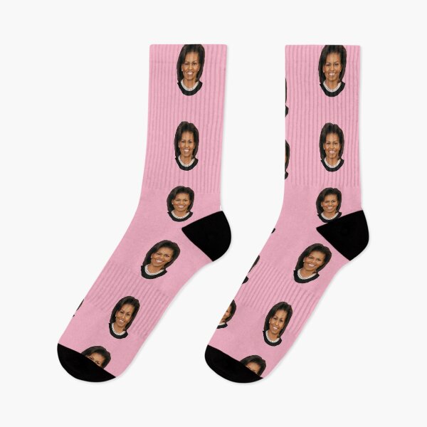 Item preview, Michelle Obama First Lady designed and sold by SOCKSbySBD.