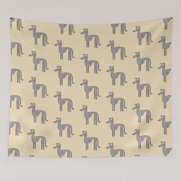 Item preview, Greyhound designed and sold by pricklyparrot.