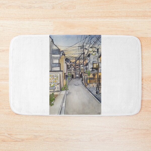Item preview, Japanese street designed and sold by LauraPemArt.
