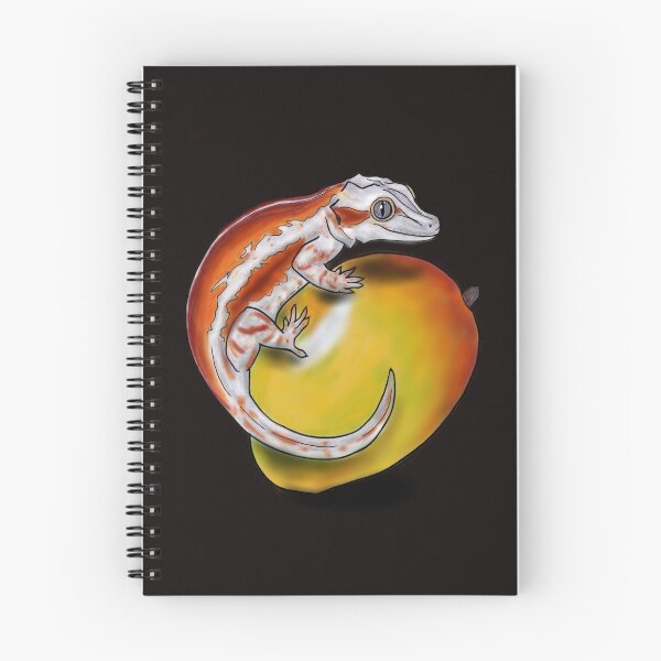 Item preview, Gargoyle gecko on a mango designed and sold by Madison Whitaker.