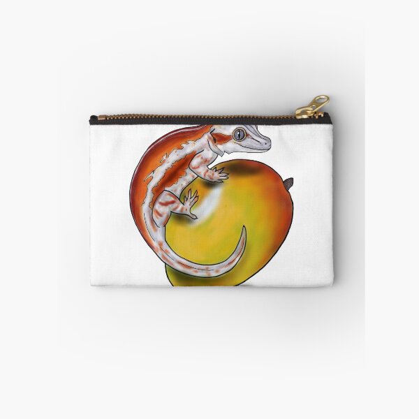 Item preview, Gargoyle gecko on a mango designed and sold by Madison Whitaker.