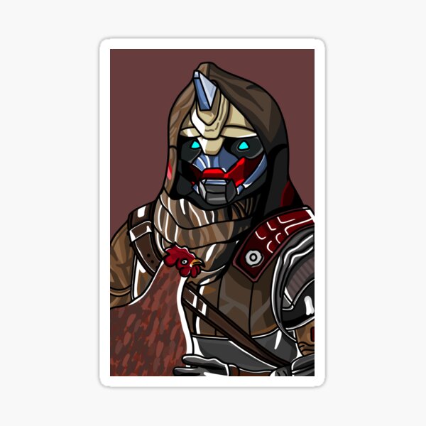 cayde 6 with chicken pop vinyl