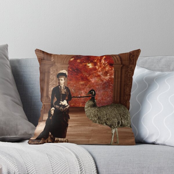 Item preview, The Lady and the Emu designed and sold by Loveday Funck.
