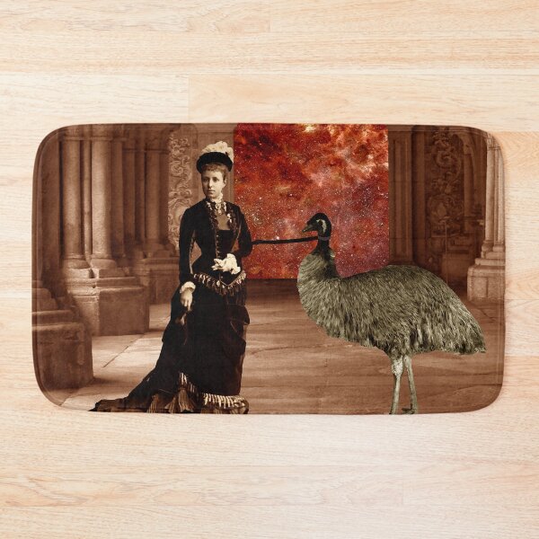 Item preview, The Lady and the Emu designed and sold by Loveday Funck.