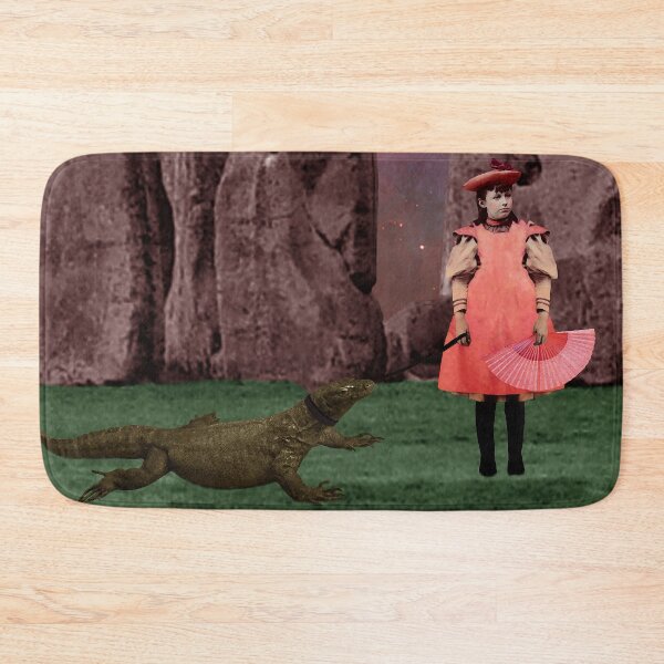 Item preview, The Girl with the Dragon designed and sold by Loveday Funck.
