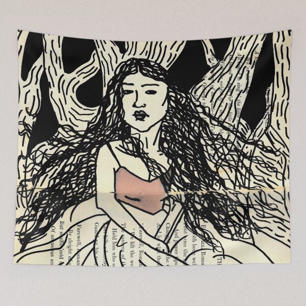 Item preview, Witchy woman In The Woods  designed and sold by Niina  Niskanen.