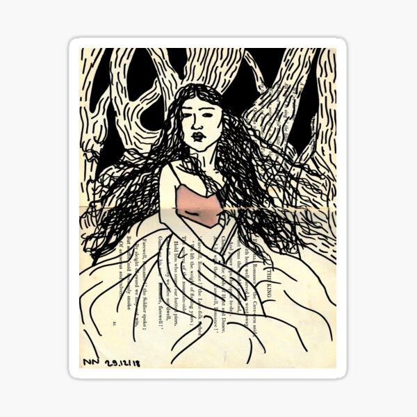 Item preview, Witchy woman In The Woods  designed and sold by Niina  Niskanen.