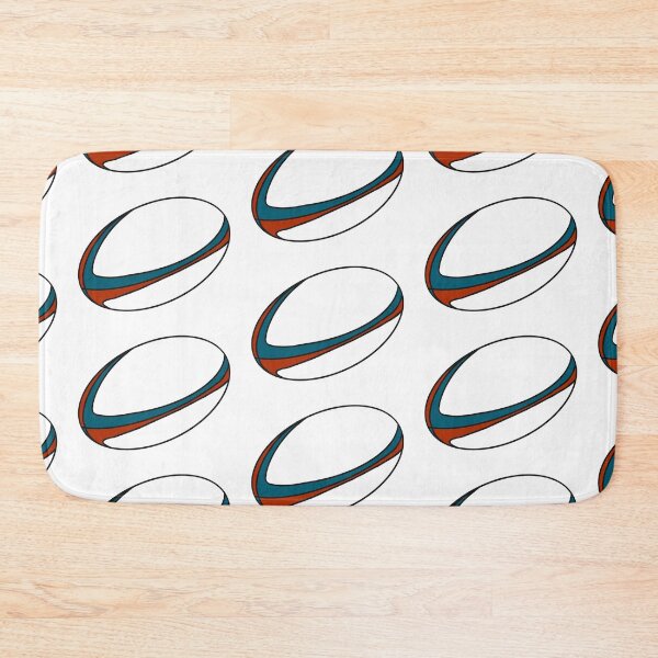 Item preview, Rugby Ball designed and sold by ruggedrainbow.