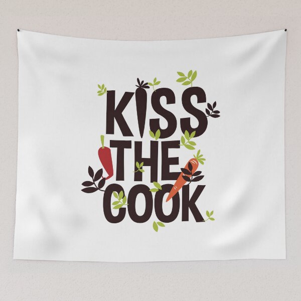 Item preview, Kiss The Cook designed and sold by aventi24.