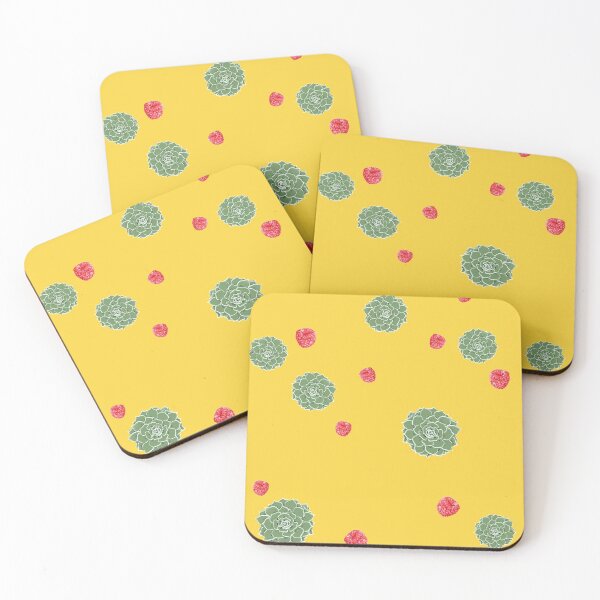 Item preview, Yellow Raspberriesand Succulents | The 'A Bit Much' by me, Stringer Things designed and sold by stringerthings.