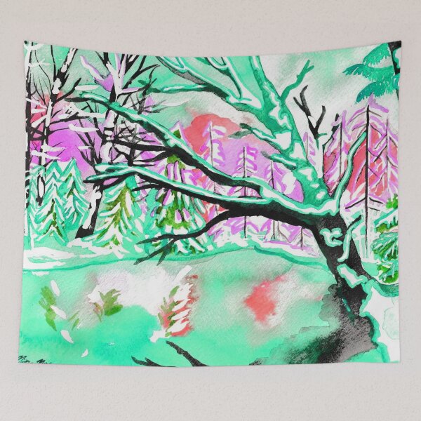 Item preview, Beautiful Winter Day - Mint Green Palette designed and sold by Niina  Niskanen.