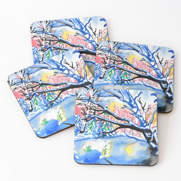 Item preview, Beautiful Winter Day - Blue Green Palette designed and sold by Niina  Niskanen.