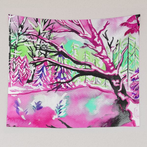 Item preview, Beautiful Winter Day - Pink Palette designed and sold by Niina  Niskanen.