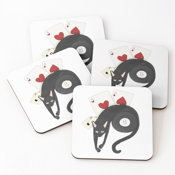 Item preview, Black Cat Luck designed and sold by BeanMomDoodles.