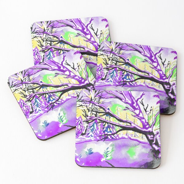 Item preview, Beautiful Winter Day - Purple Palette designed and sold by Niina  Niskanen.