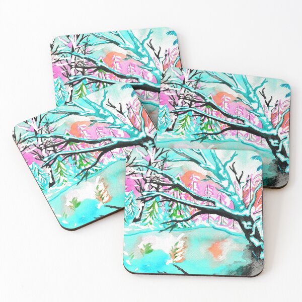 Item preview, Beautiful Winter Day - Turquoise Palette designed and sold by Niina  Niskanen.
