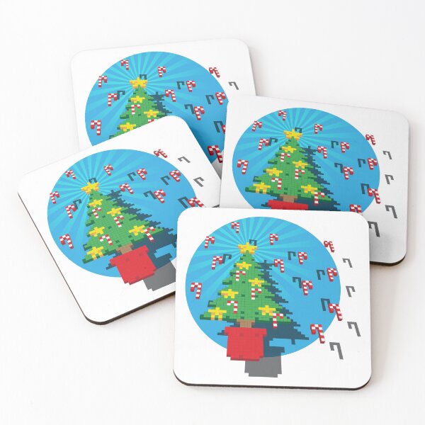 Item preview, Retro Cube Xmas Tree 04 designed and sold by MisterSquid.