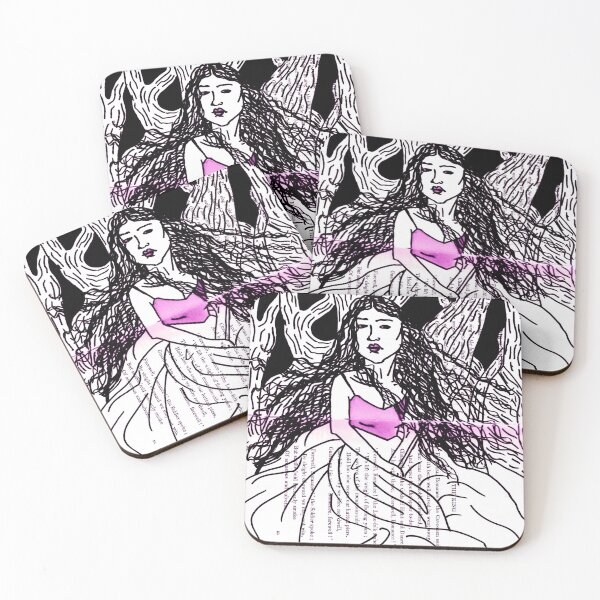 Item preview, Witchy woman In The Woods - Purple Palette designed and sold by Niina  Niskanen.