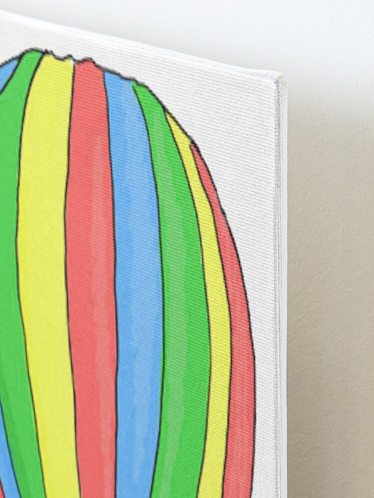 How to Draw a Hot Air Balloon - A Colorful Air Balloon Drawing