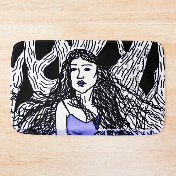 Item preview, Witchy woman In The Woods - Blue Palette designed and sold by Niina  Niskanen.