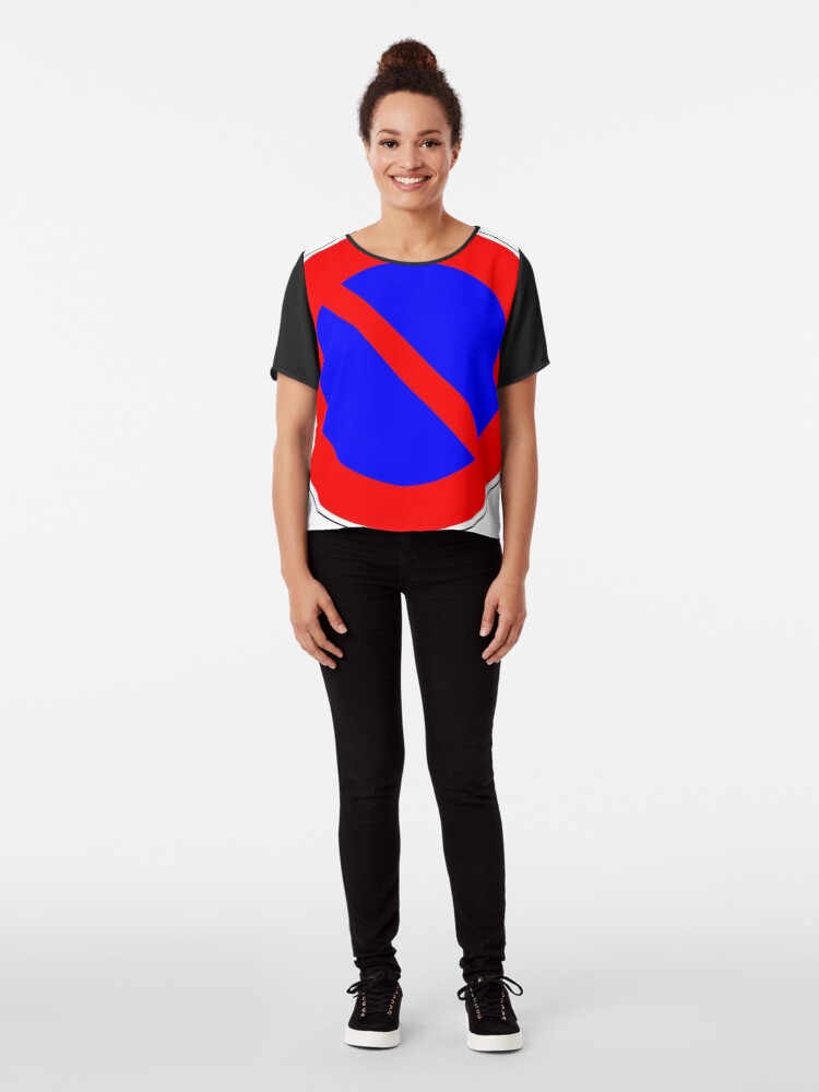Alternate view of Road Signs - Restrictive Sign - No Parking Chiffon Top