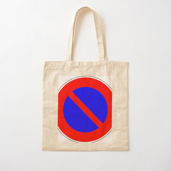 Road Signs - Restrictive Sign - No Parking Cotton Tote Bag