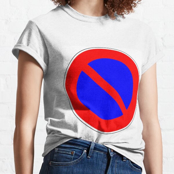 Road Signs - Restrictive Sign - No Parking Classic T-Shirt