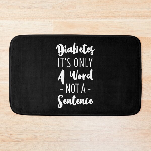 Item preview, Diabetes It's Only A Word Not A Sentence - Diabetes designed and sold by T-shirt For You.
