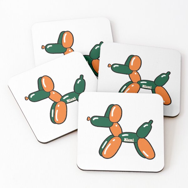 Item preview, University of Miami Balloon Animal designed and sold by kkosmicki.