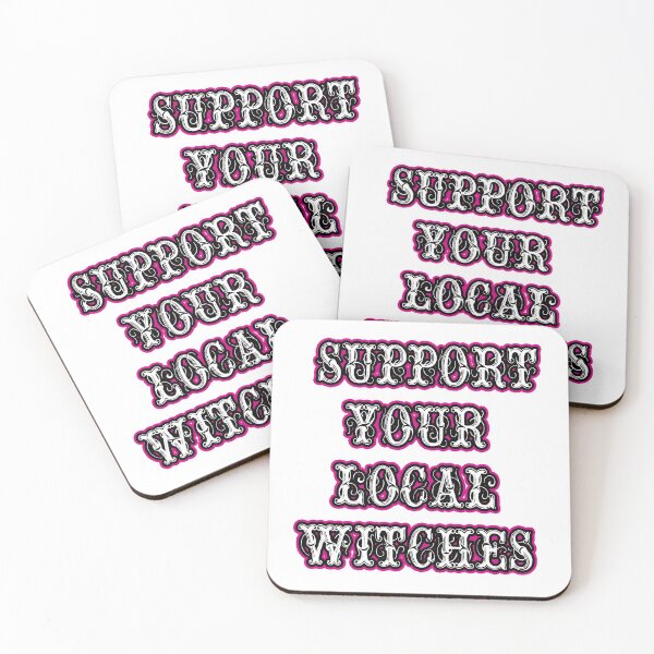 Item preview, Support your local witches vintage letters designed and sold by artbyomega.