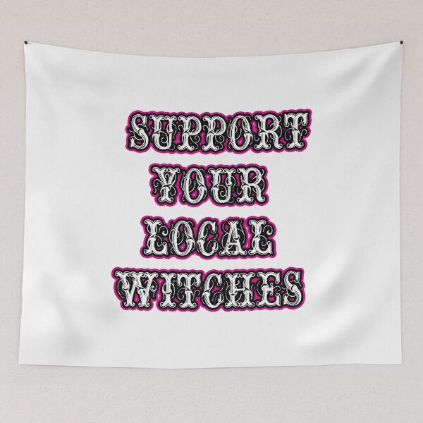 Item preview, Support your local witches vintage letters designed and sold by artbyomega.