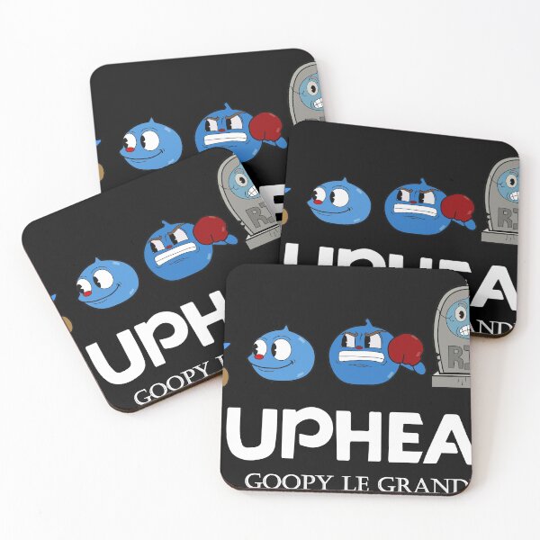 Item preview, Goopy Le grande the big Slime Guy- CupHead designed and sold by Mozorco.