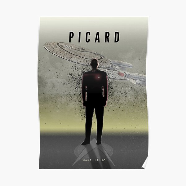 Star Trek Captains - Picard Poster