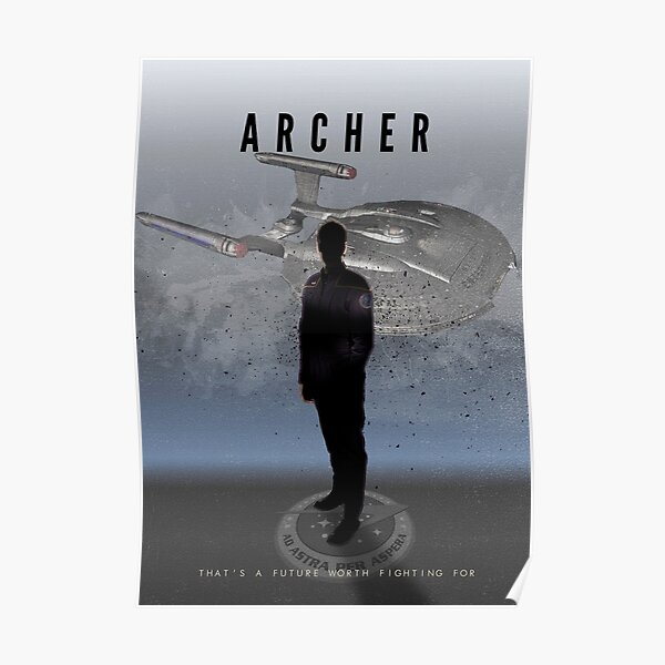 Star Trek Captains - Archer Poster